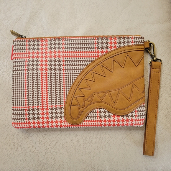 Sprayground Limited Edition Turbo 500 Crossover Clutch Bag Removable Strap - Picture 1 of 8